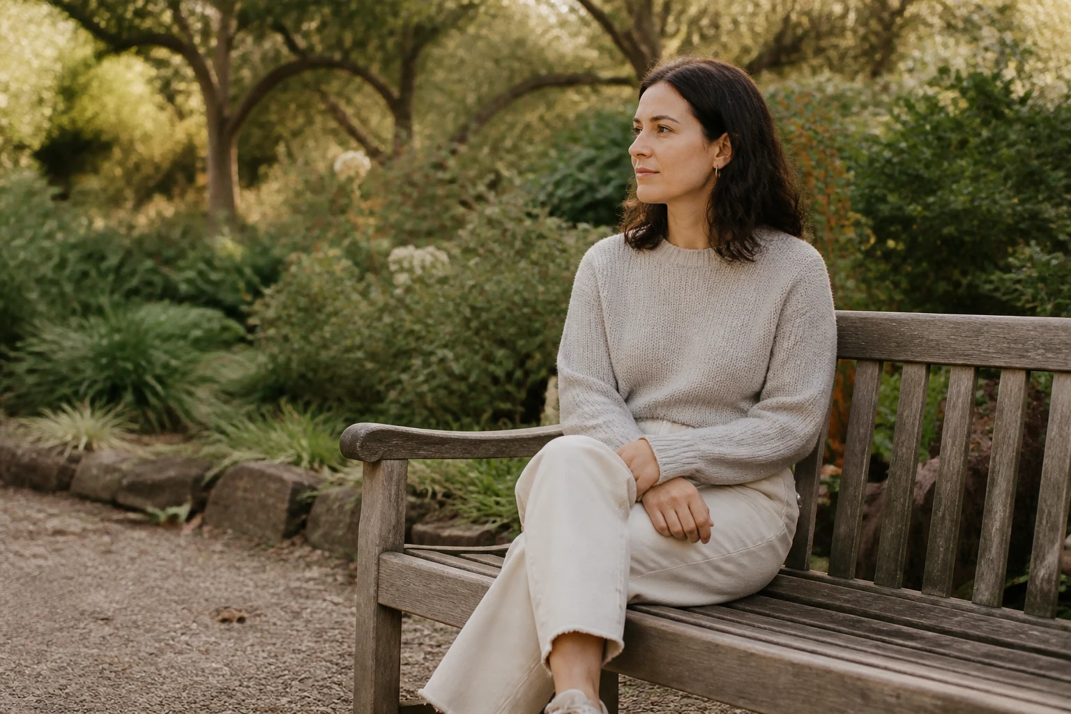 A calm natural setting accompanying information about Borderline Personality Disorder (BPD)