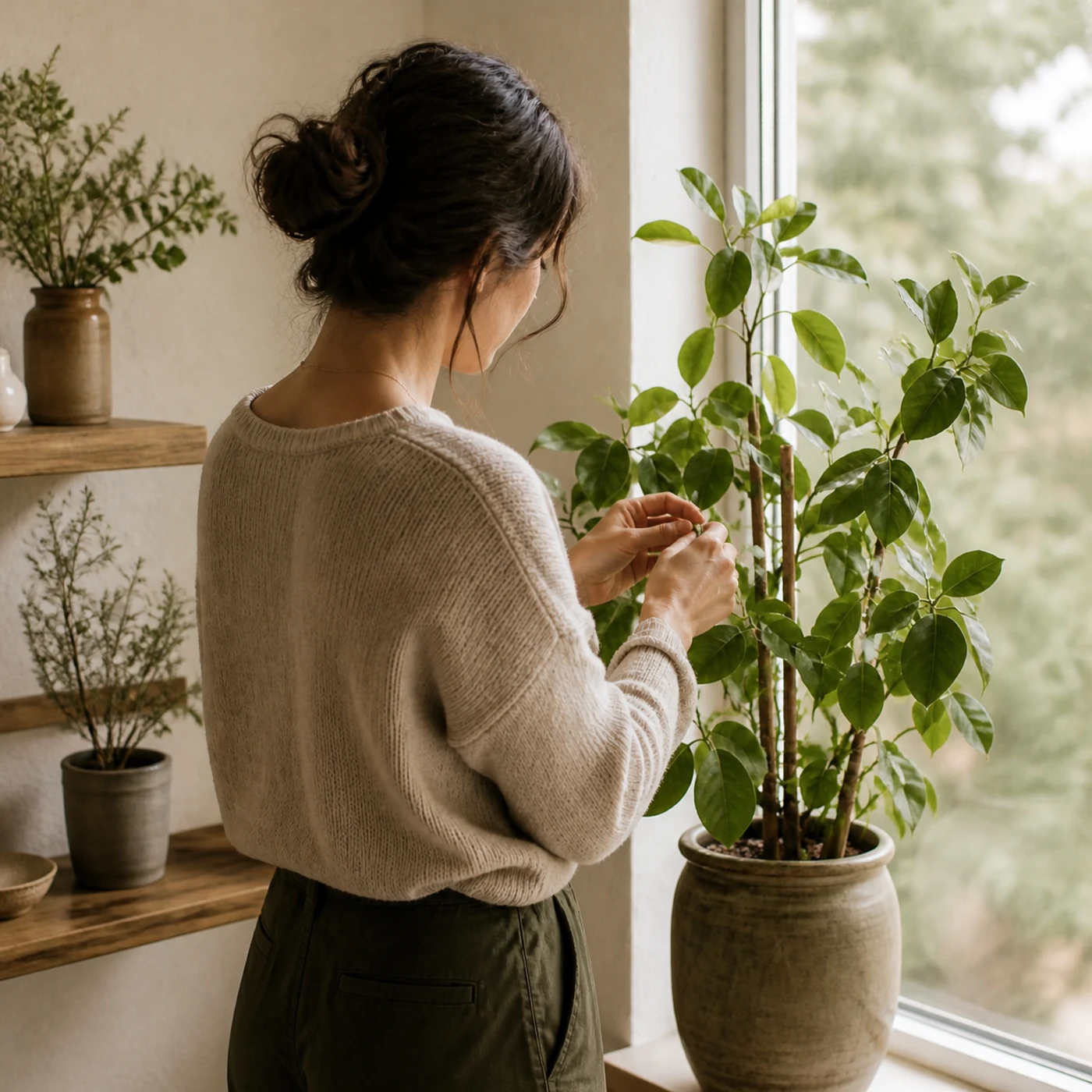 A calm natural setting accompanying information about Trauma